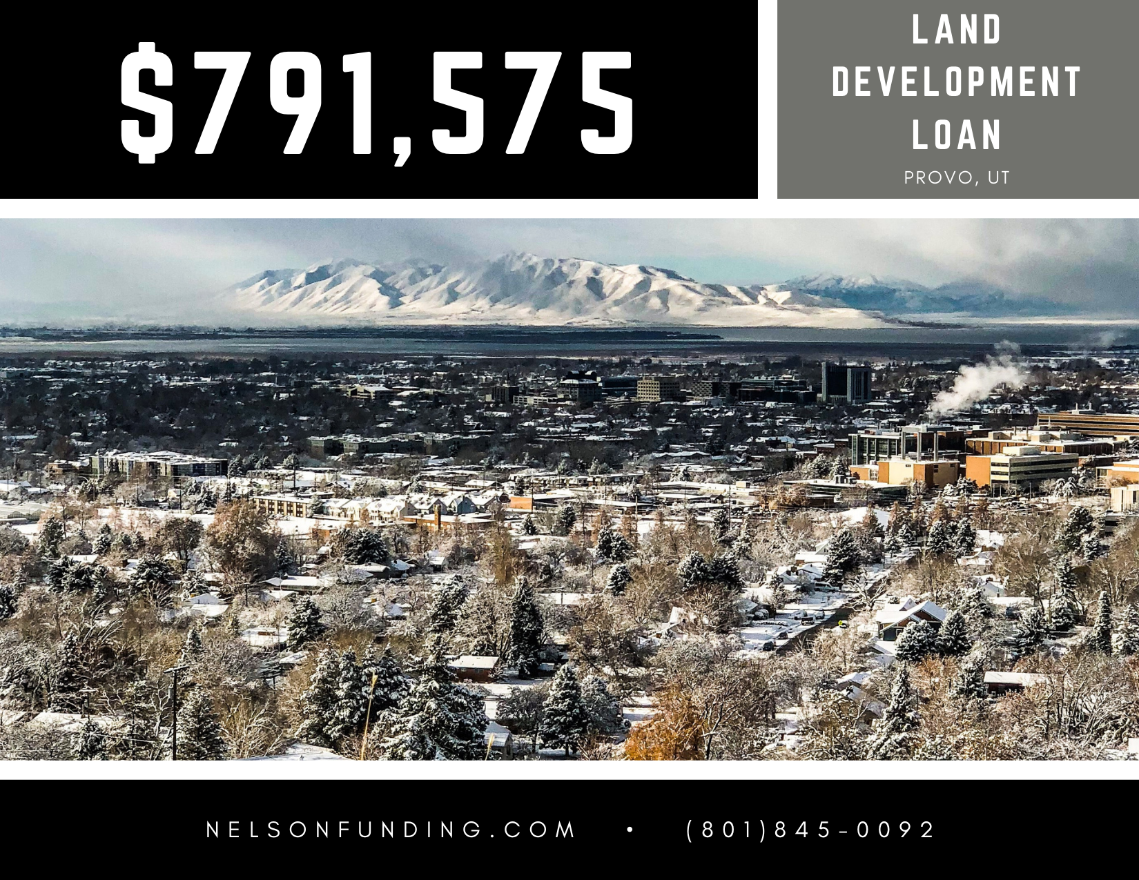 Provo Land Acquisition and Development Loan